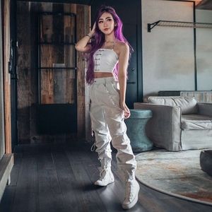 NWT Lychee the Label Oversized Cargo Pants, Medium